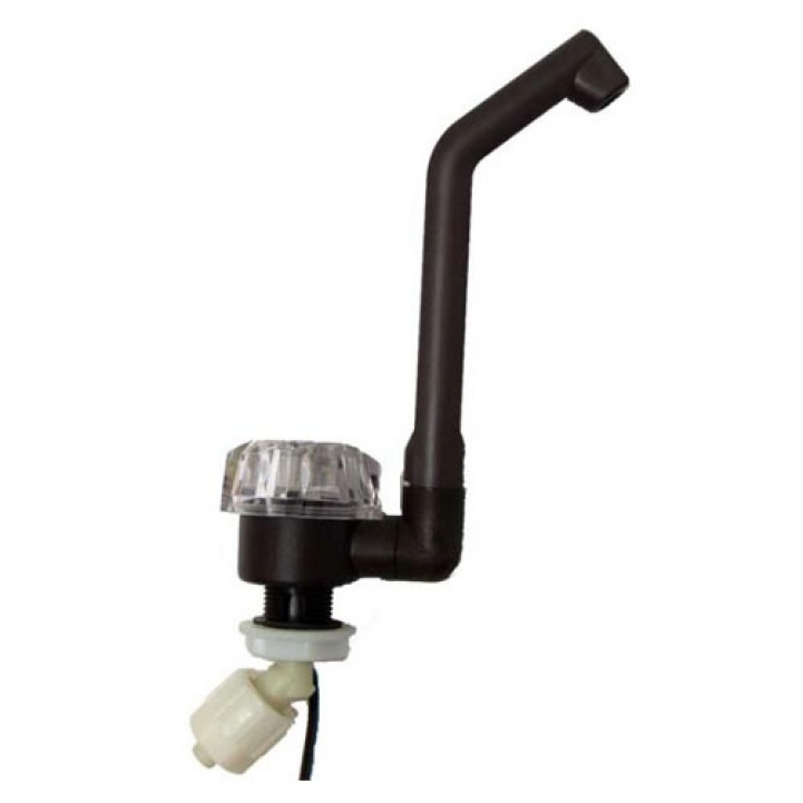 Lux Enkelkran Brun i gruppen Vann & Sanitær / Vann / Vannkraner / Kaldtvannskraner hos Campmarket (72988)