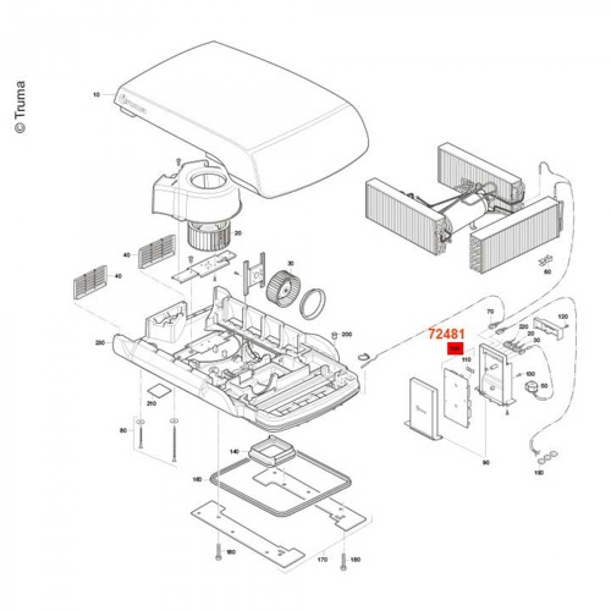 Kretskort Aventa Komfort i gruppen Campingvogn & Bobilt / Varme, Kulde & Ventilasjon / AC / Tilbehør Klimaanlegg hos Campmarket (72991)