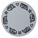 Pufz Glassunderlag Campingvogn