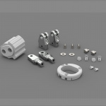 Fiamma Holder Overligger/Ben Høyre Kit 98671A01- Caravanstore