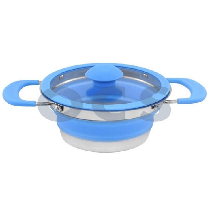 ViaMondo Sammenleggbar Kjele Blå i gruppen Husholdning & Kjøkken / Kjøkkenutstyr / Kasseroller og Panner hos Campmarket (73465)