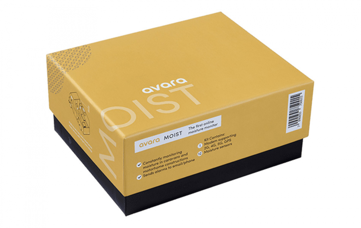 Avara Fuktalarm Moist i gruppen Campingvogn & Bobilt / Elektronikk / Smarte Hjelpemidler hos Campmarket (73514)