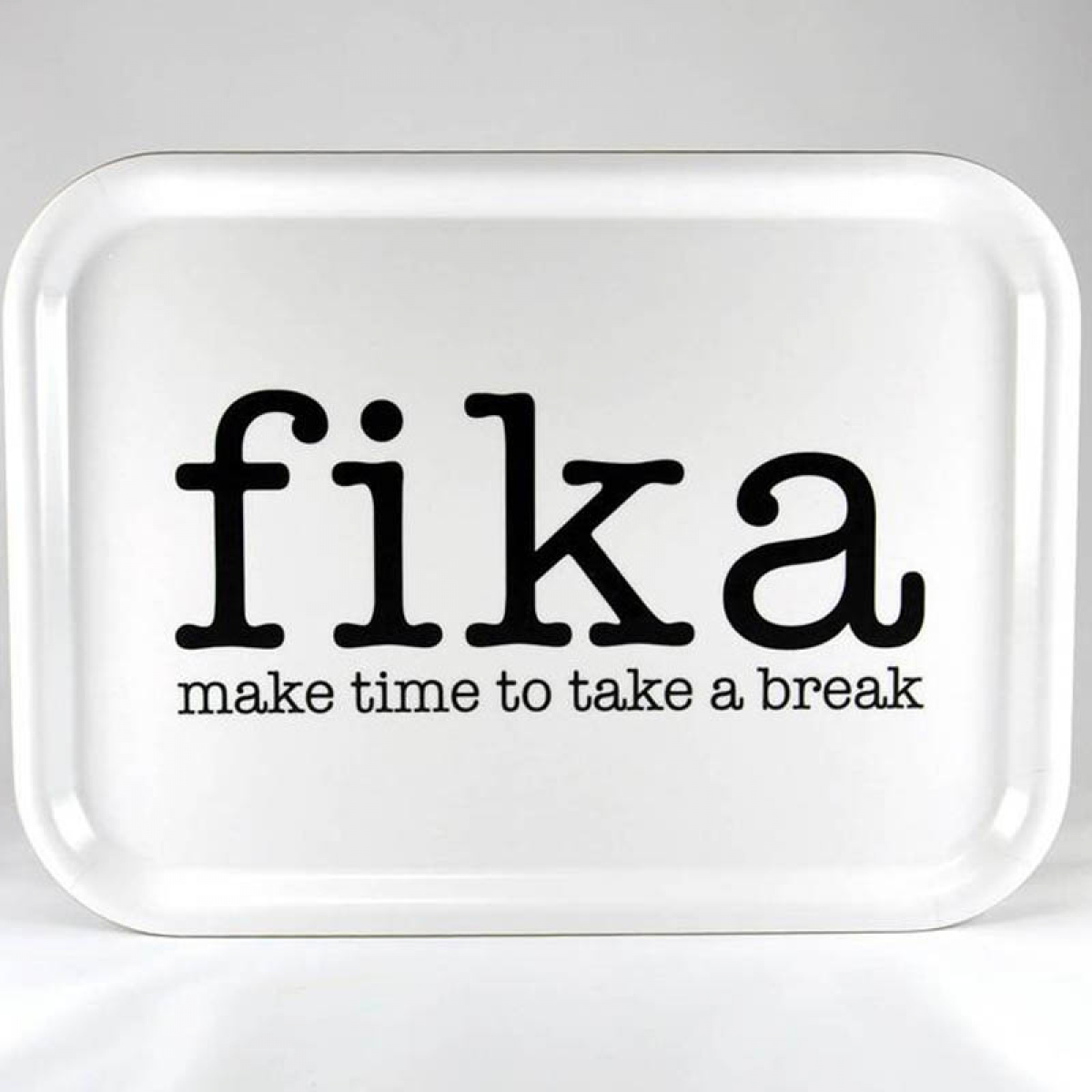Bricke 27x20 FIKA i gruppen Husholdning & Kjøkken / Servering / Skiver hos Campmarket (73627)