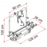 Fiamma Carry-Bike Caravan XL A Pro E-sykkel