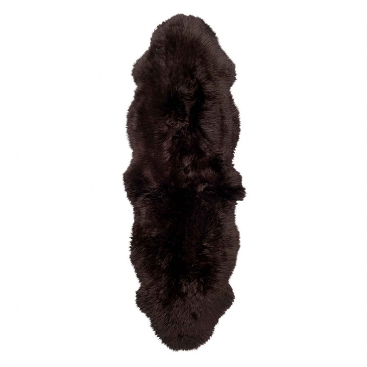 Lammeskinnsfell Mild Brun 180x60cm Royal Camping i gruppen VINTER / Vinterartikler hos Campmarket (73800)