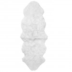 Lammeskinnsfell Mild Hvit 180x60cm Royal Camping