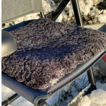 Royal Camping Stolpute Fårskinn Mørkgrå