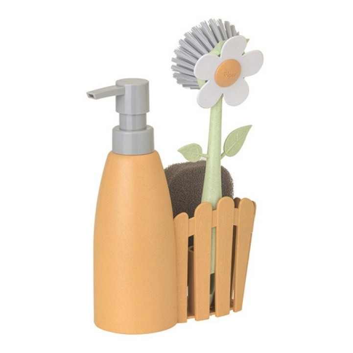 Disksett Florganic Orange i gruppen Husholdning & Kjøkken / Vask, Rengjøring & Oppvask / Oppvaskbørster hos Campmarket (73832)