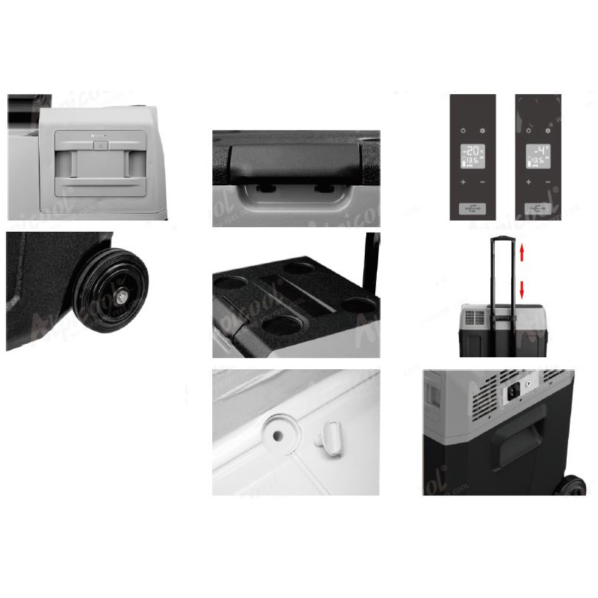 Smart Living Kompressorkjøl 50L Cool Recharge i gruppen Campingvogn & Bobilt / Varme, Kulde & Ventilasjon / Kjøleskap & Kjølebokser / Kjølebokser hos Campmarket (74037)