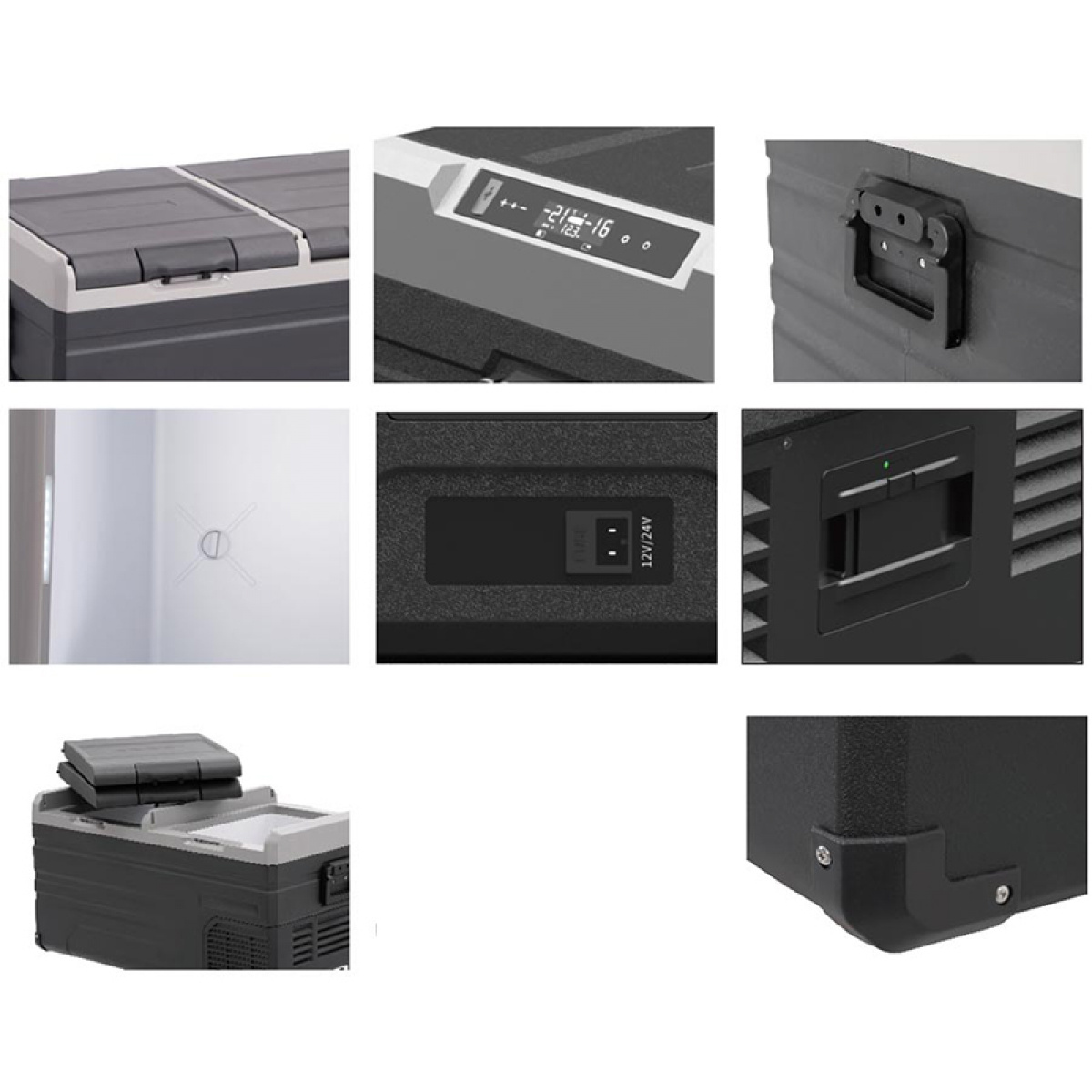 Smart Living Kompressorkjøleskap 75L Cool Recharge i gruppen Campingvogn & Bobilt / Varme, Kulde & Ventilasjon / Kjøleskap & Kjølebokser / Kjølebokser hos Campmarket (74038)