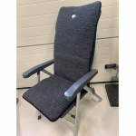 Ullbunnen Stina Stolpute Svart 50x136cm