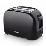 Brødrister Tristar 2-Skiver Svart