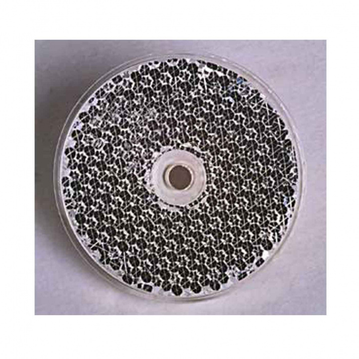 Refleks Rund Hvit Med Hull 60mm i gruppen Campingvogn & Bobilt / Elektronikk / Trafikk & Utvendig belysning / Reflekser hos Campmarket (74121)