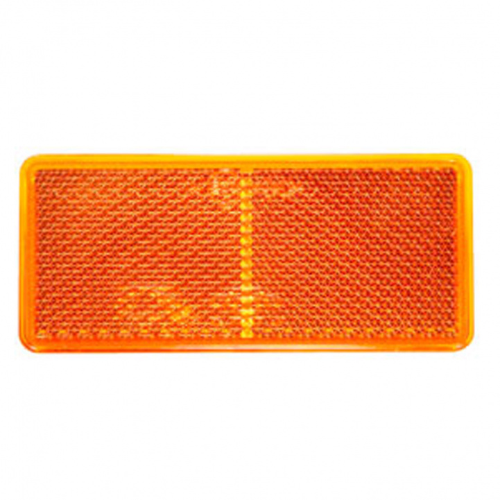 Refleks Gul 69x31,5mm Selvklebende i gruppen Campingvogn & Bobilt / Elektronikk / Trafikk & Utvendig belysning / Reflekser hos Campmarket (74159)