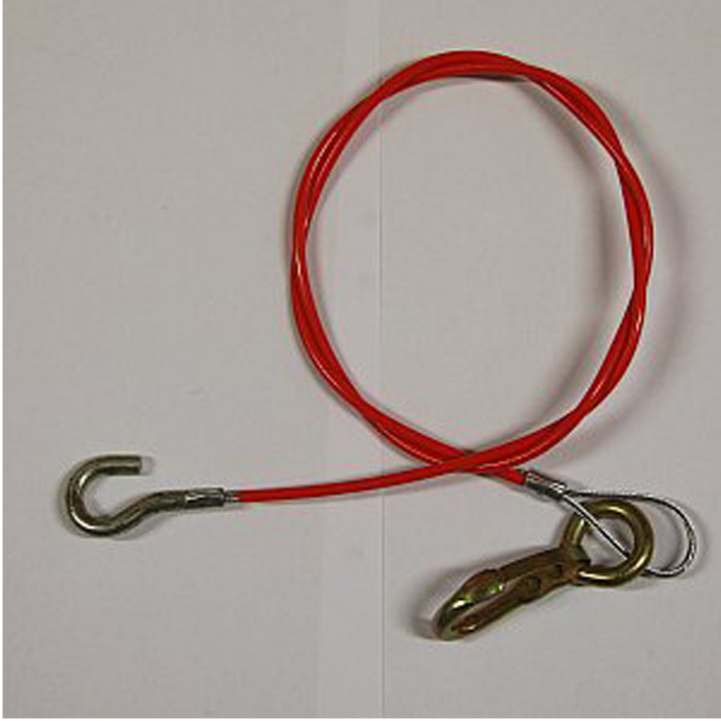 Katastrofwire 1m i gruppen Campingvogn & Bobilt / Chassis / Flyttehjelp/Koblingshjelp / Kulekoblinger hos Campmarket (74216)