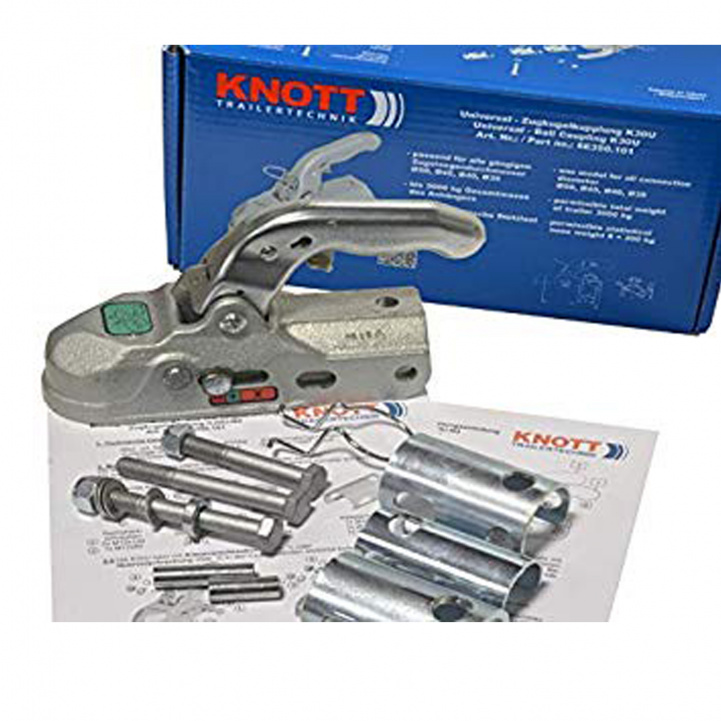 Knott Kulkobling 35/40/45/50 Kort + Horisont i gruppen Campingvogn & Bobilt / Chassis / Flyttehjelp/Koblingshjelp / Kulekoblinger hos Campmarket (74226)