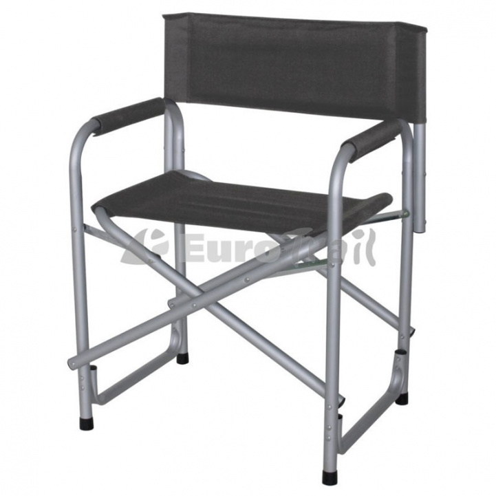 Regissørstol Lorraine Mørkgrå i gruppen Campingmøbler / Campingstoler hos Campmarket (74242)