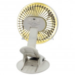 Oppladbar Vifte Med Klemme & LED