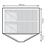 Festival telt 2 personer