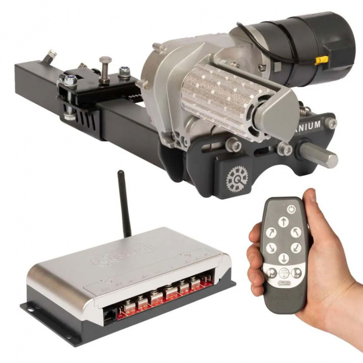 Mover Quattro Titanium i gruppen Campingvogn & Bobilt / Chassis / Flyttehjelp/Koblingshjelp / Flyttemenn hos Campmarket (74281)