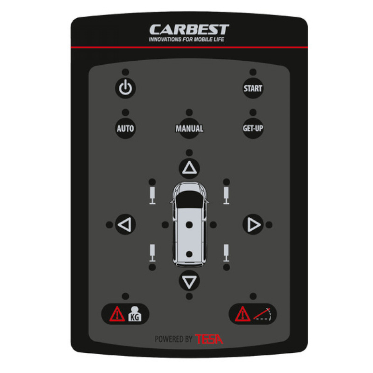 Carbest Elektriske Støttebein AutoLift 4 i gruppen Campingvogn & Bobilt / Chassis / Støtteben hos Campmarket (74288)