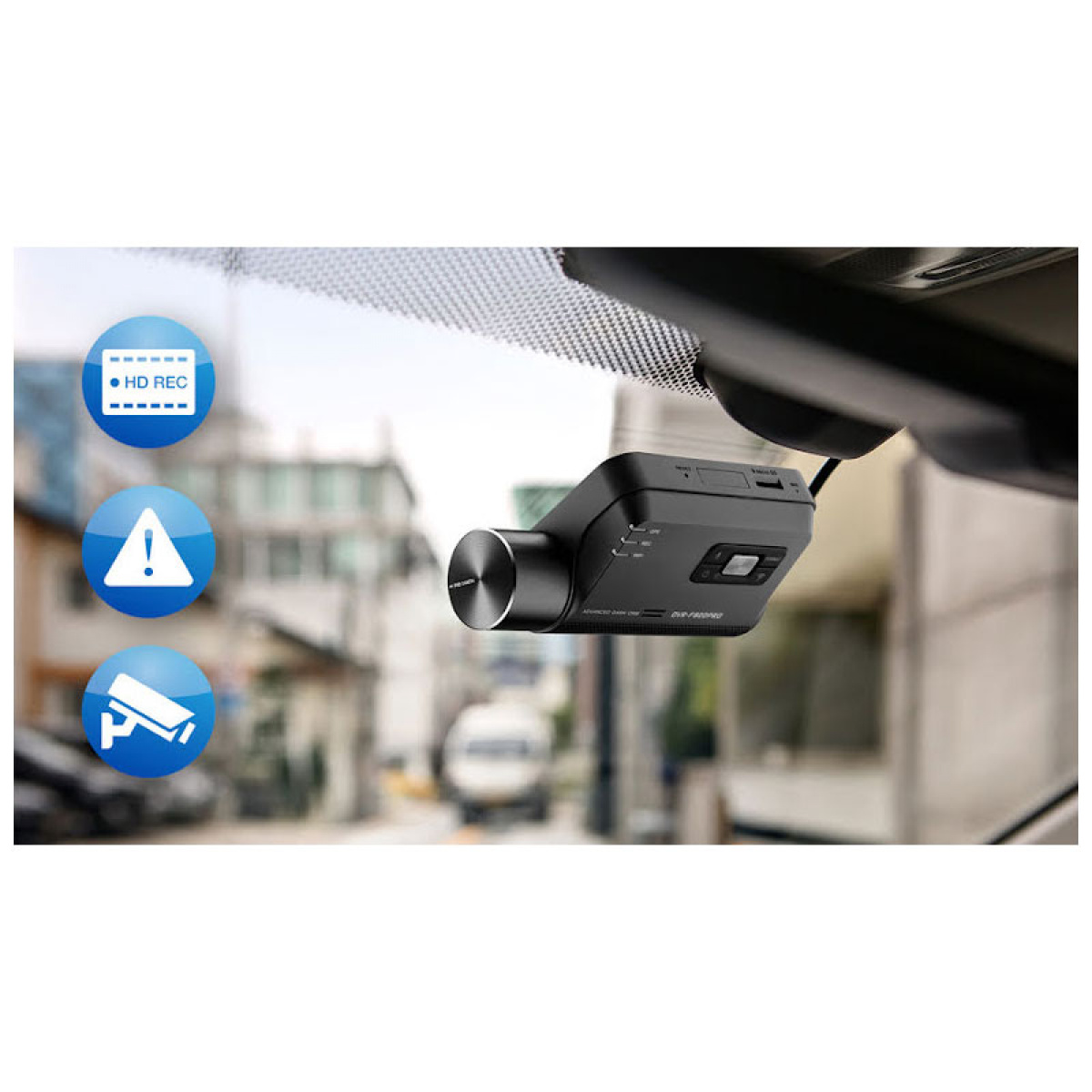 Alpine Advanced ADAS Dash Cam Pro i gruppen Campingvogn & Bobilt / Elektronikk / TV, Bilde & Lyd / Bakkamera hos Campmarket (74293)