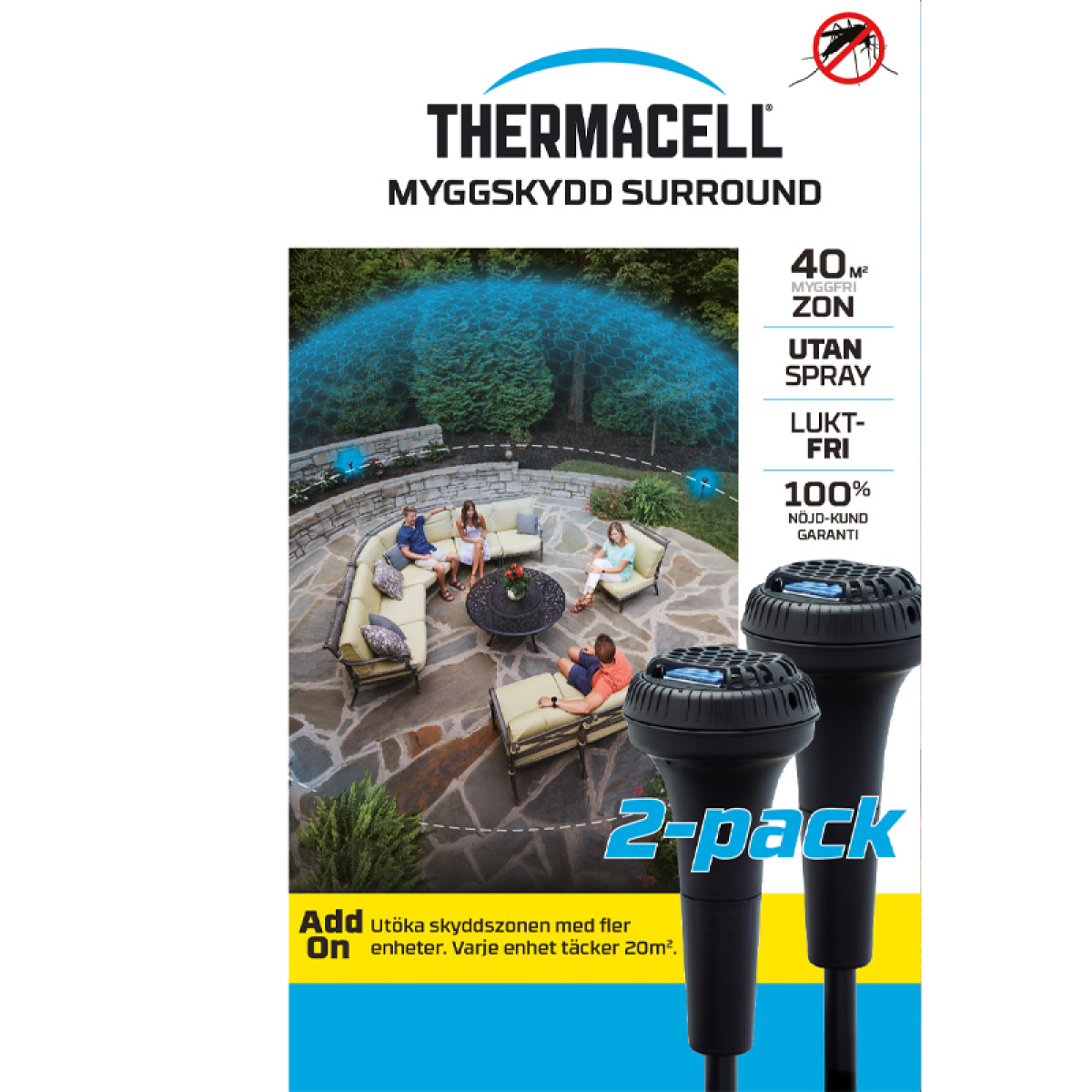 Thermacell Surround i gruppen Vann & Sanitær / Skadedyrbekjempelse hos Campmarket (74318)