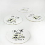 Glasunderlag Home er Husvagn