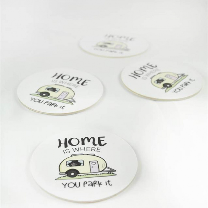 Glasunderlag Home er Husvagn i gruppen Husholdning & Kjøkken / Servering hos Campmarket (74909)