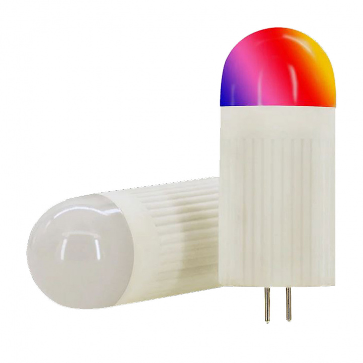 LED IMOOD RGBW Spot Bluetooth G4 2-Pack i gruppen Campingvogn & Bobilt / Elektronikk / Innvendig belysning / LED-belysning / LED erstatningslamper hos Campmarket (74924)