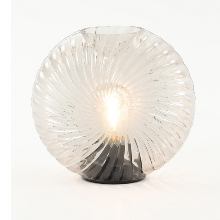 Lampe Milado Glass Sand 16,5x7x16,5cm i gruppen Hjem & Innredning / Belysning & Lykter hos Campmarket (75075)