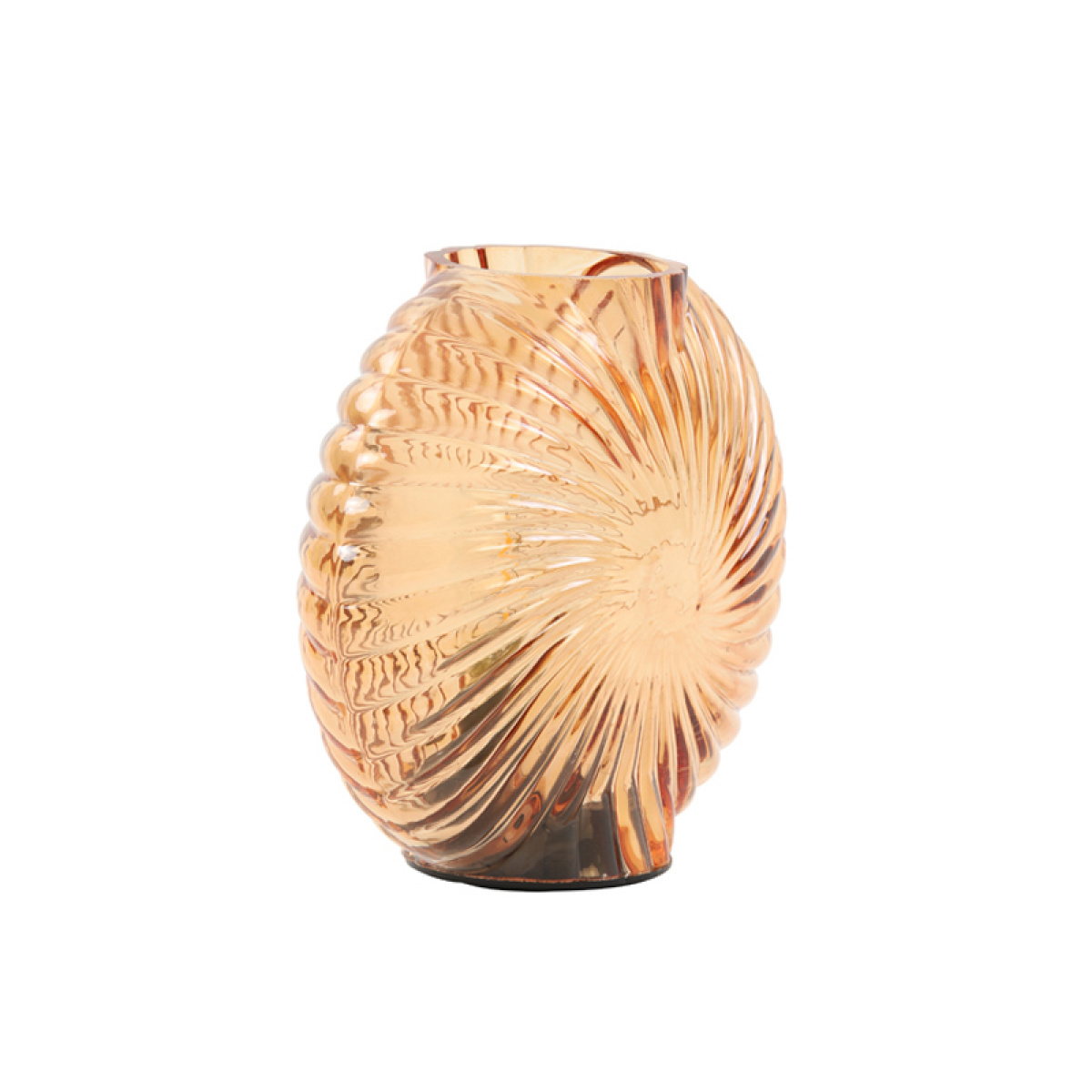 Lampe Milado Glass Persika 16,5x7x16,5cm i gruppen Hjem & Innredning / Belysning & Lykter hos Campmarket (75076)