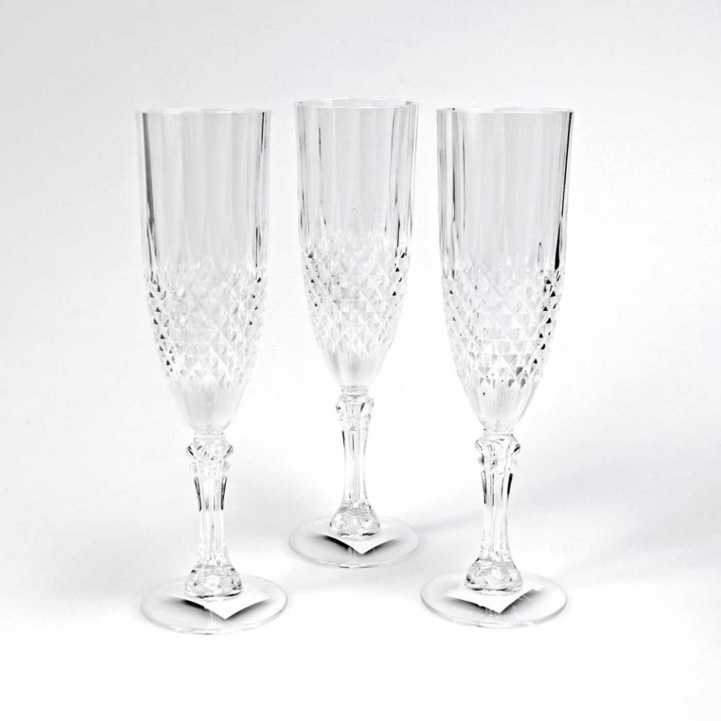 Champagneglass Prisma i gruppen Husholdning & Kjøkken / Glass & Krus / Champagneglass hos Campmarket (75192)