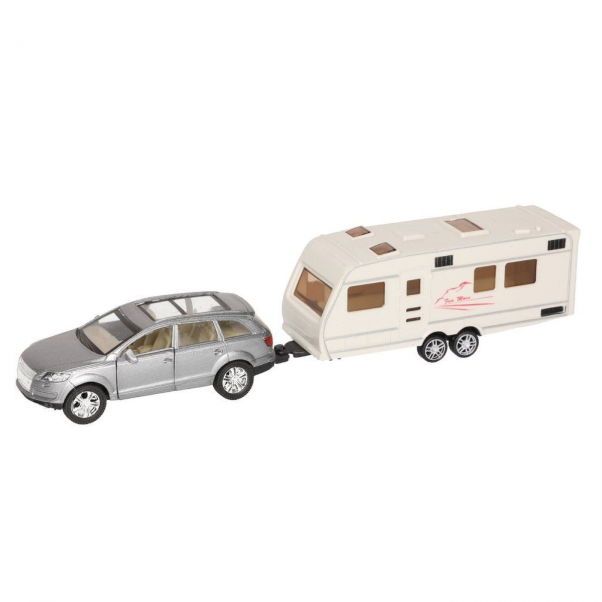 Bil med Campingvogn leke 30cm i gruppen Annet / Leker & Spill hos Campmarket (75200)
