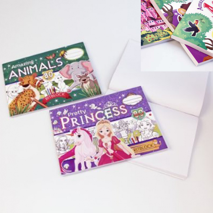 Ritblokk 80 ark i gruppen Annet / Leker & Spill hos Campmarket (75224)