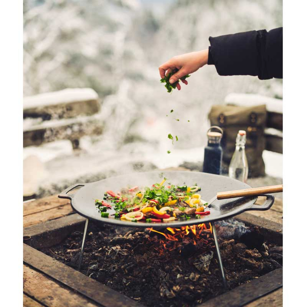 Muurikka Stekhäll Set Pro 48cm i gruppen Husholdning & Kjøkken / Griller / Gassgrill hos Campmarket (75246)