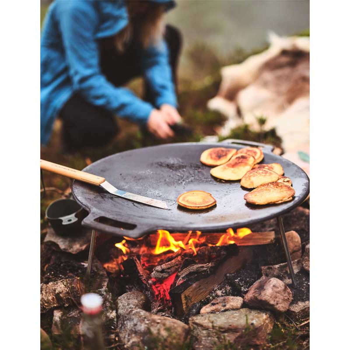 Muurikka Stekespade Rustfritt Stål 34cm i gruppen Husholdning & Kjøkken / Griller / Grilltilbehør hos Campmarket (75250)