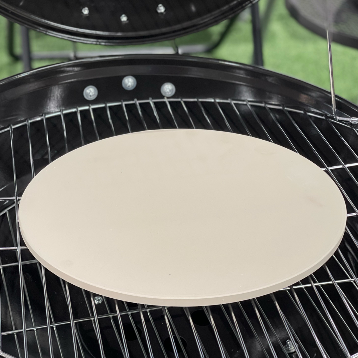Pizzastein Ø 33cm i gruppen Husholdning & Kjøkken / Griller / Grilltilbehør hos Campmarket (75297)