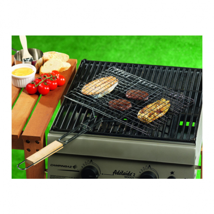 Grillrist 55x35x2cm i gruppen Husholdning & Kjøkken / Griller / Grilltilbehør hos Campmarket (75700)