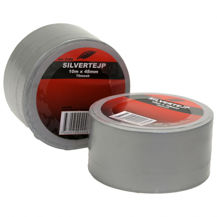 Silvertape 48 mm x 10 m i gruppen Campingvogn & Bobilt / Karosseri / Lim & Tetning hos Campmarket (76166)