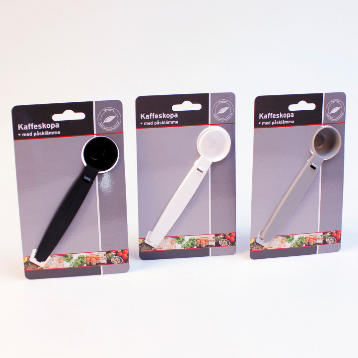Kaffeskje & Klemme i gruppen Husholdning & Kjøkken / Kjøkkenutstyr / Kjøkkenredskap hos Campmarket (76181)