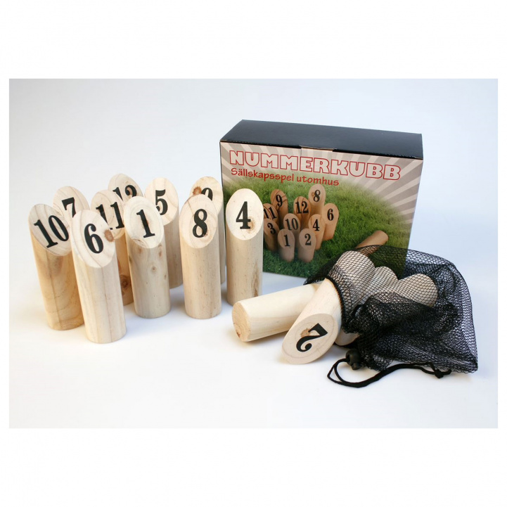 Nummerkubb i gruppen Annet / Leker & Spill hos Campmarket (76206)