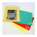 Skjærebrett 25x30 cm Tynn Og Formbar 3-p