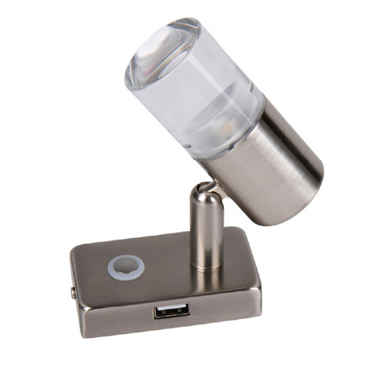 Ledspot med USB i gruppen Campingvogn & Bobilt / Elektronikk / Innvendig belysning / LED-belysning / LED Spotlights hos Campmarket (76260)