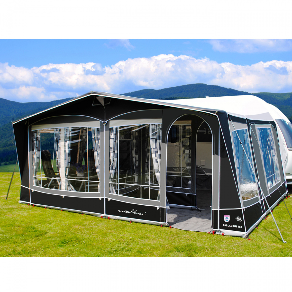 Walker Fortelt Palladium 350 i gruppen Fortelt & Markiser / Fortelt Campingvogn / A-måttstelt / Dyp 3,5m hos Campmarket (76298)