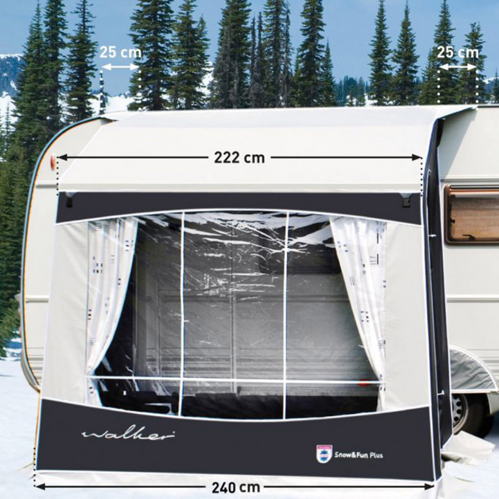 Walker Vintertelt Snø & Moro Pluss i gruppen Fortelt & Markiser / Fortelt Campingvogn / Vintertelt hos Campmarket (76303)
