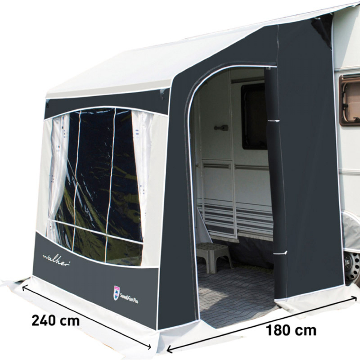 Walker Vintertelt Snø & Moro Pluss i gruppen Fortelt & Markiser / Fortelt Campingvogn / Vintertelt hos Campmarket (76303)