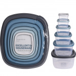 Oppbevaringsbokssett 6-pakning