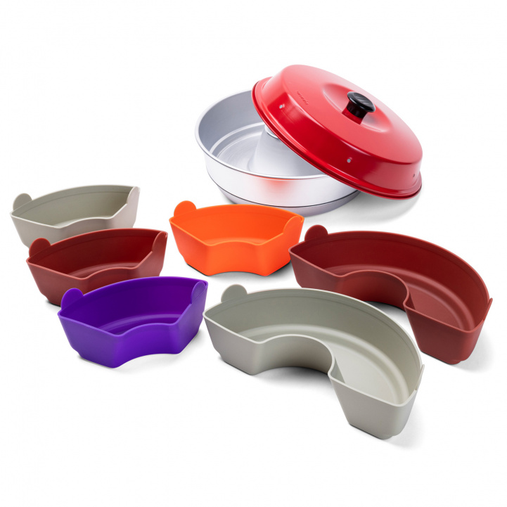 Omnia Silikonformer 6-Pack i gruppen Husholdning & Kjøkken / Kjøkkenutstyr / Kjøkkenredskap hos Campmarket (76607)