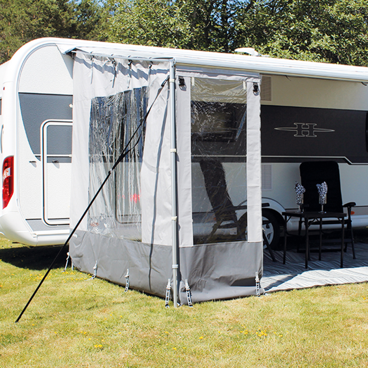 Wecamp Markisfront i gruppen Fortelt & Markiser / Markiser / Campingvognmarkiser / Front & Gavler Campingvognmarkiser / Sider & Fronter Caravanstore XL hos Campmarket (76618)